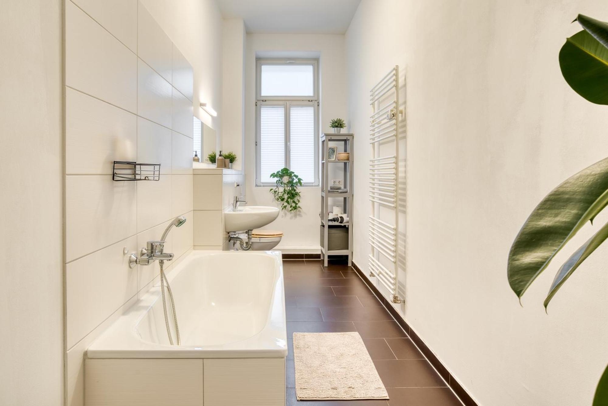Ferienwohnung Homy I Altbaucharme Netflix Und Wlan Leipzig Exterior foto