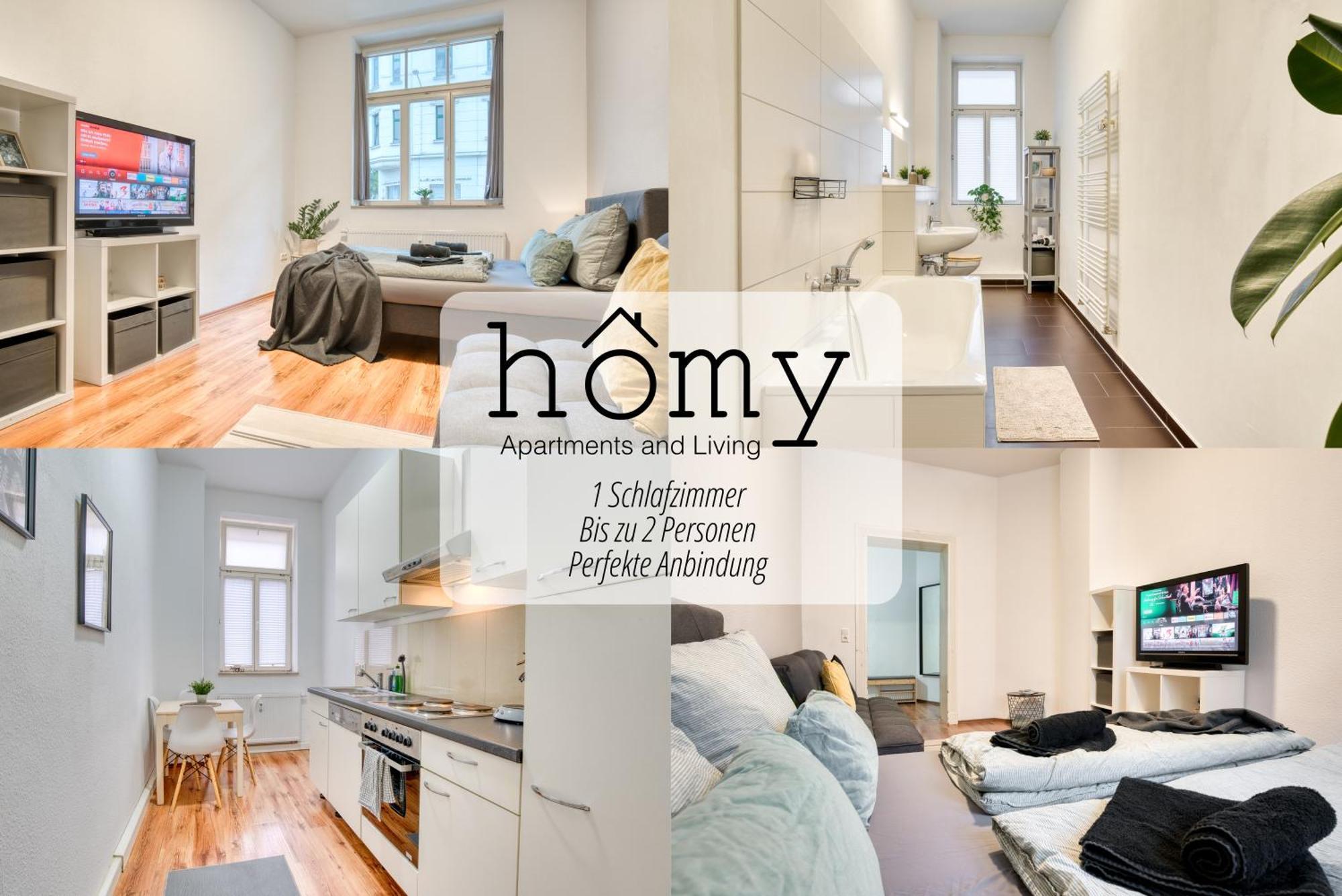 Ferienwohnung Homy I Altbaucharme Netflix Und Wlan Leipzig Exterior foto